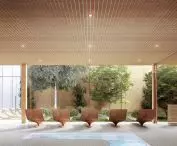 Sauna area
