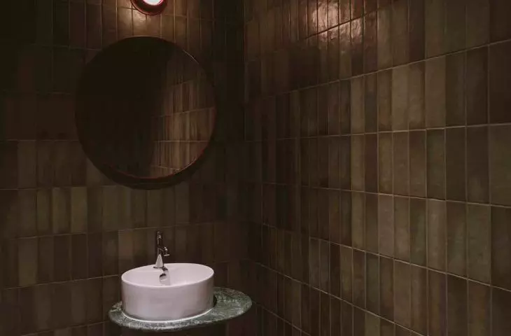 Interior of the toilet