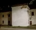 Photo of facade, space for neon sign