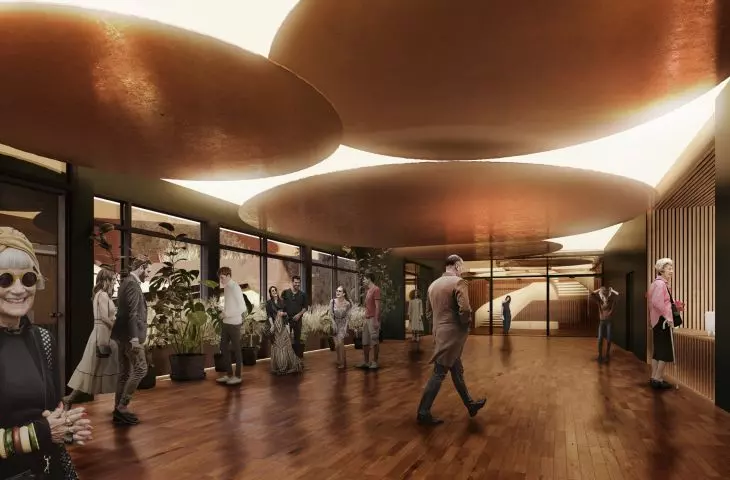 Centrum Kultury Przędzalnia, główne wejście