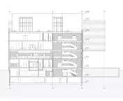 Cross-section of the service part