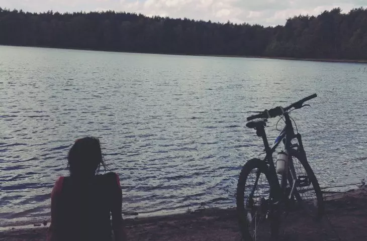 Bike trip to the lake