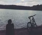 Bike trip to the lake