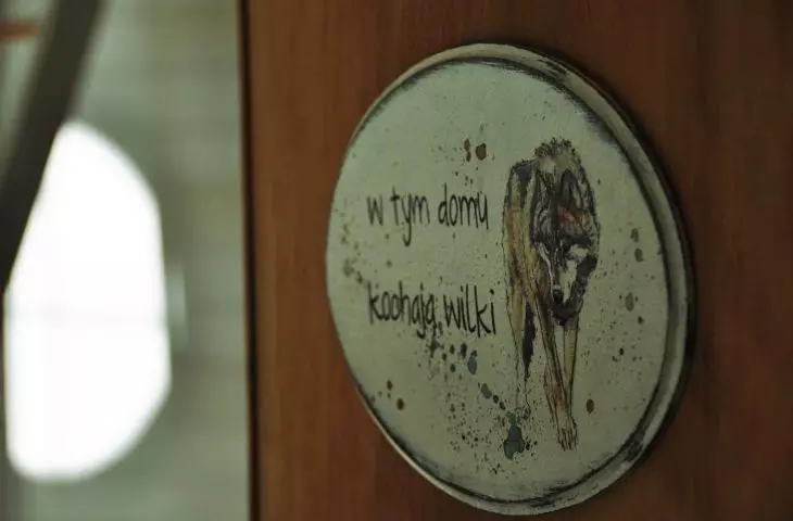 In this house we love wolves