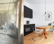 Strefa dzienna przed i po remoncie