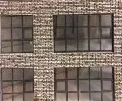 Engraved bricks. Amsterdam Noord mockup