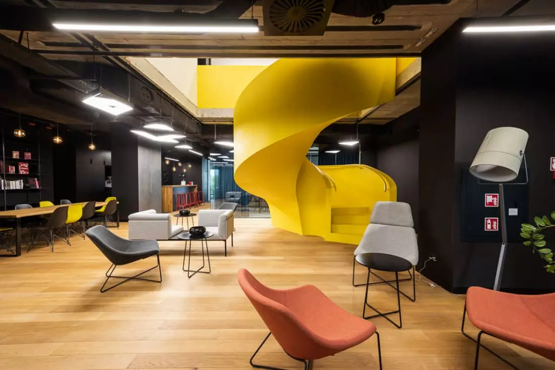 CitySpace Kraków. Wnętrze biura projektu Medusa Group