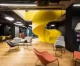 Spiral staircase on the next level
