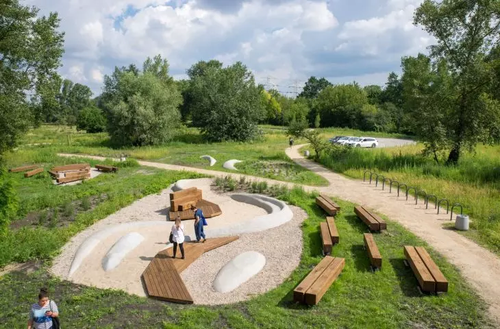 Stone Education Pavilion, space for outdoor education
