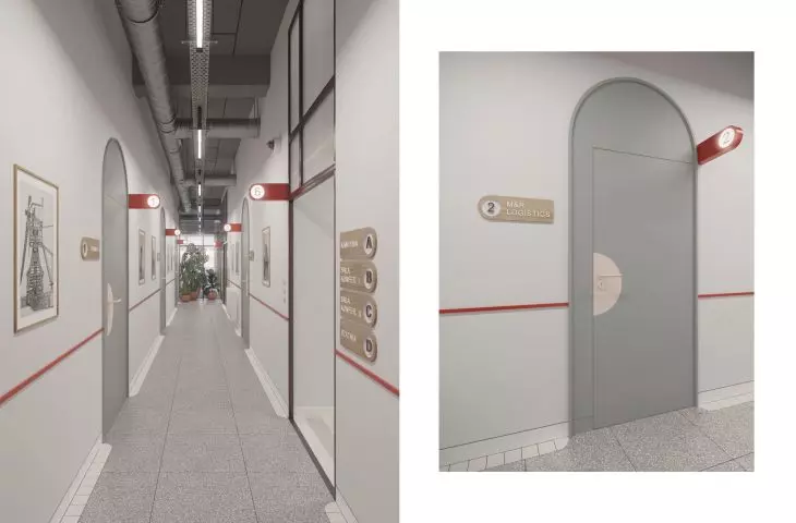 Architekci odpowiadają również za identyfikację wizualną pomieszczeń