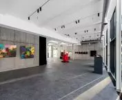 Exhibition pavilion of the high school of fine arts in Olsztyn, interior