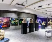 Exhibition pavilion of the high school of fine arts in Olsztyn, gallery