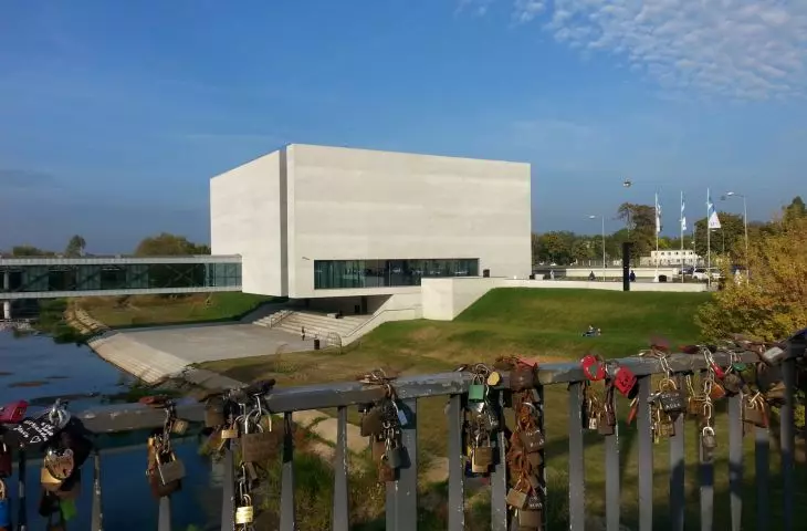 Gate of Poznań (ICHOT) - view from the Bishop Jordan Bridge (2015)