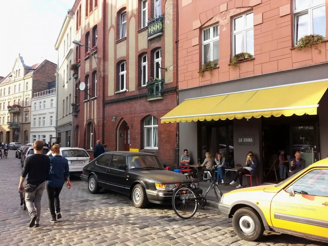 „La Ruina”,
najbardziej popularna restauracja na Śródce (przeniesiona w 2019 roku do centrum)