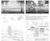Hotel for artists, competition board