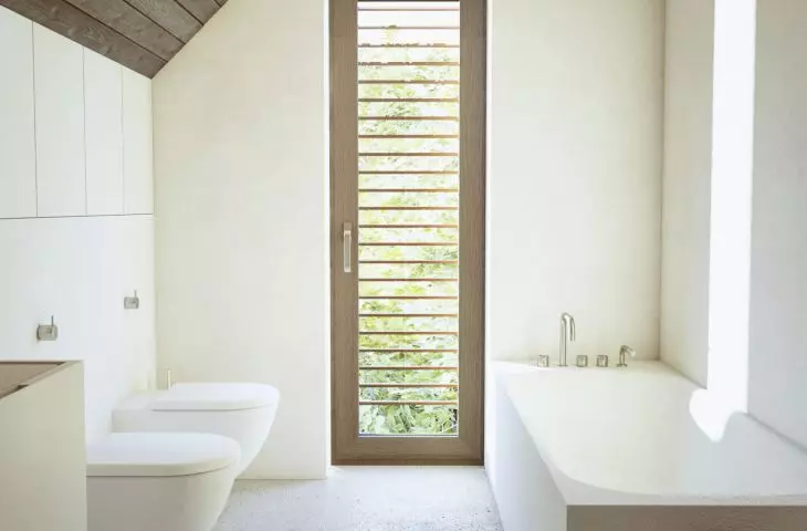 bathroom on the first floor