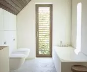 bathroom on the first floor