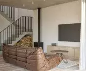 living room in the Little Barn