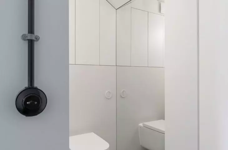 Toilet on the first floor