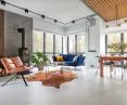 Living area of the house