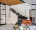 Stairs leading to the first floor