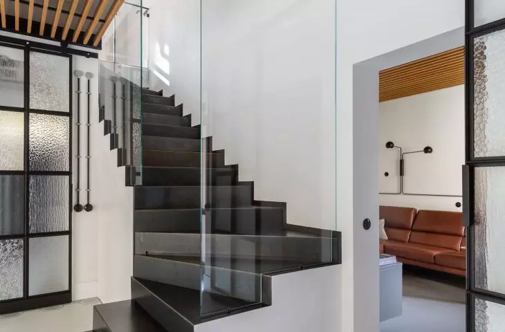 Sliding door refers to the industrial style
