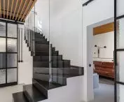 Sliding door refers to the industrial style