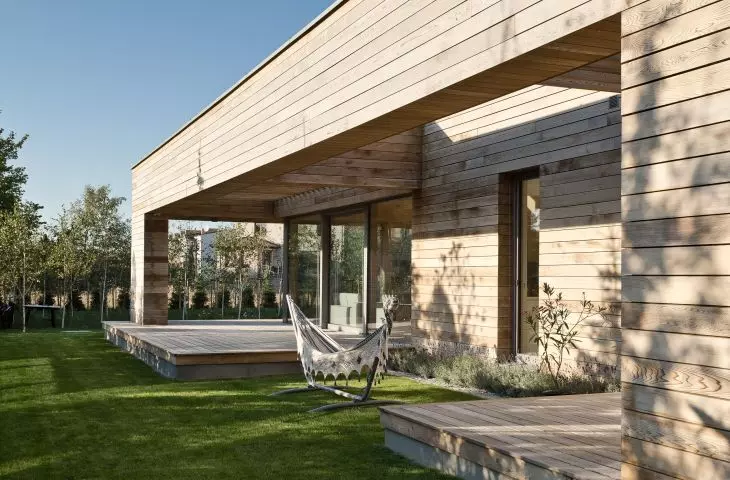 Cedar House, terrace