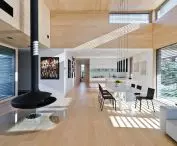 Cedar House, interior