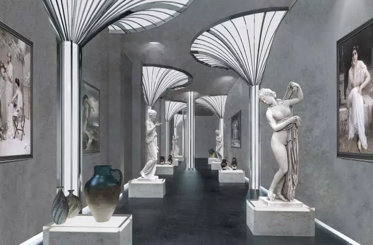 Wnętrze galerii