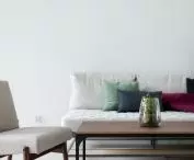 Subdued living room accessories