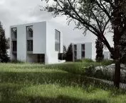 A fragment of a housing development in Tbilisi