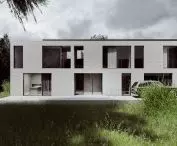 domy typu townhouse na osiedlu mieszkaniowym w Gruzji