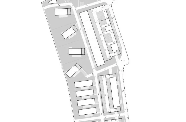 scheme of roads and footpaths