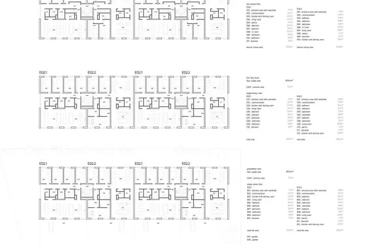 building projections type E.02