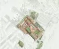 Aksonometria nowego centrum Dąbrowy Górniczej