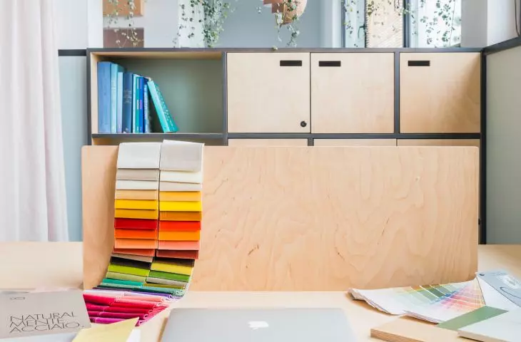One of the desks