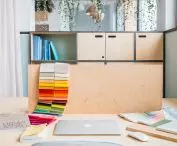 One of the desks