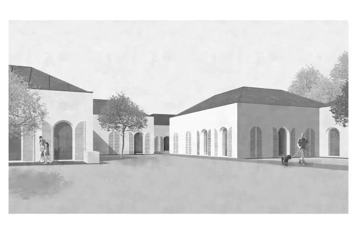 Projekt ośrodka rehabilitacyjno-wypoczynkowego