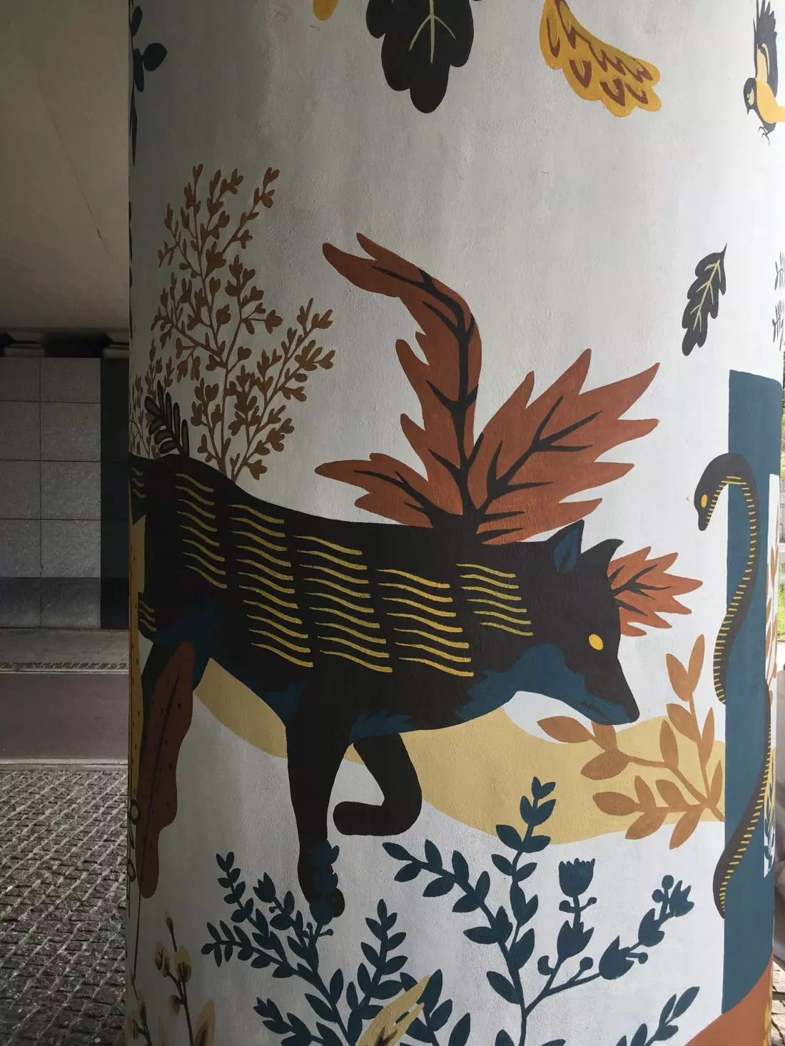 Wild City - nowy mural
w Krakowie. Rondo Mogilskie