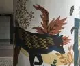 Fox and snake