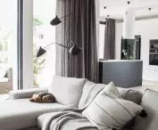On a comfortable sofa every household member wants to rest