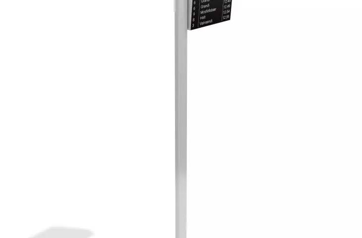 small architecture - information board