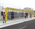 bus stop, visualization
