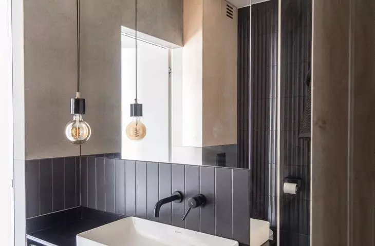 Minimalistyczna łazienka