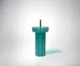 Opale blue washbasin