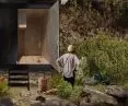 Meditation cabins and private garden
