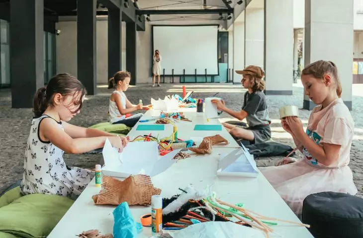 Workshops for children at MOCAK
