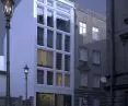 W10 hotel, white building block