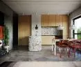 Open space of the living area